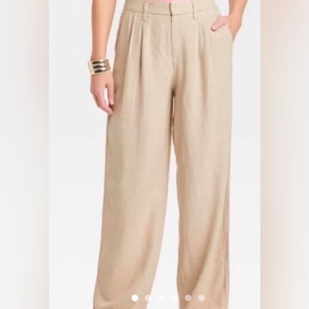 Target A New Day linen blend trousers